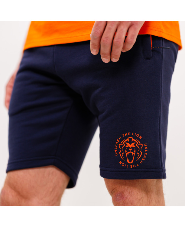 Shorts - Navy - Unleash The Lion