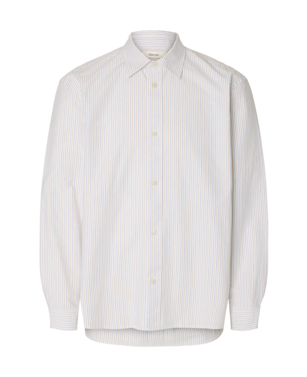 Relaxed Fit Button Down Collar Long Sleeves (L/S)