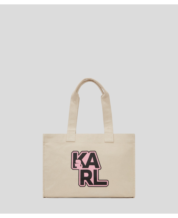 K/ATHLEISURE CANVAS SHOPPER