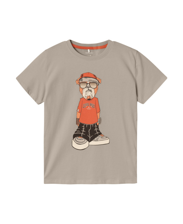 Standaard pasvorm ronde hals korte mouwen (K/M) Jongens