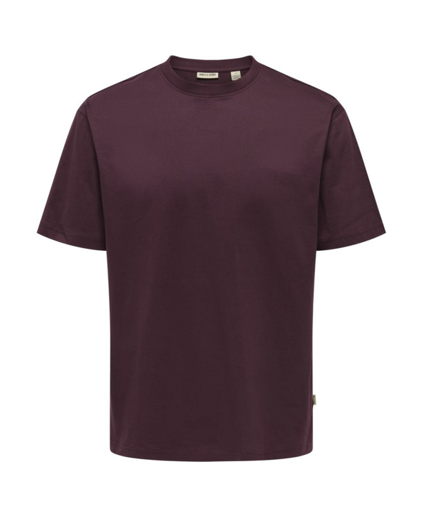 Relaxed Fit O-Hals Korte Mouwen (K/M) Heren