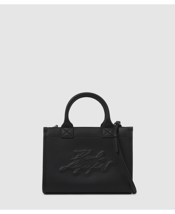 K/SHOPPER TEXT SMALL TOTE