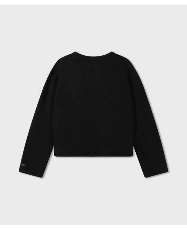 10DAYS Dames smock top sweater katoen mix