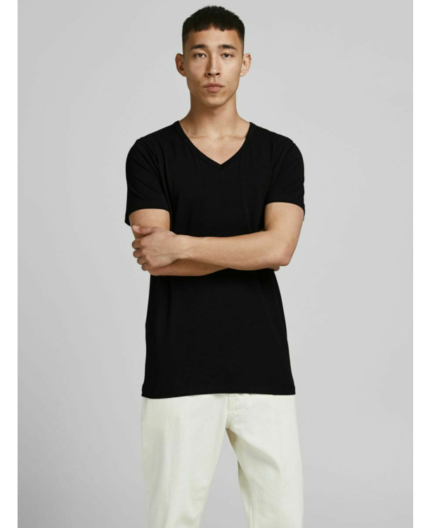 BASIC V-NECK TEE S/S NOOS
