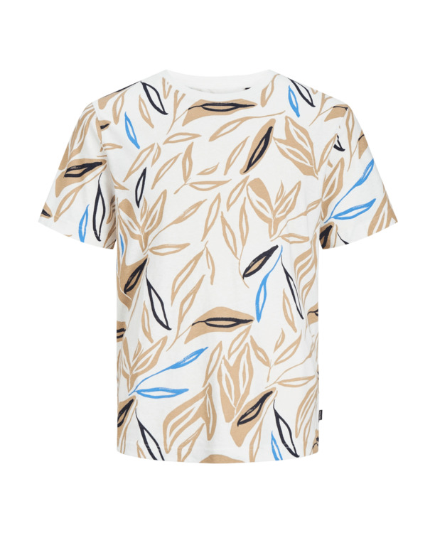 JPRBLASUMMER LEAF PRINT SS TEE