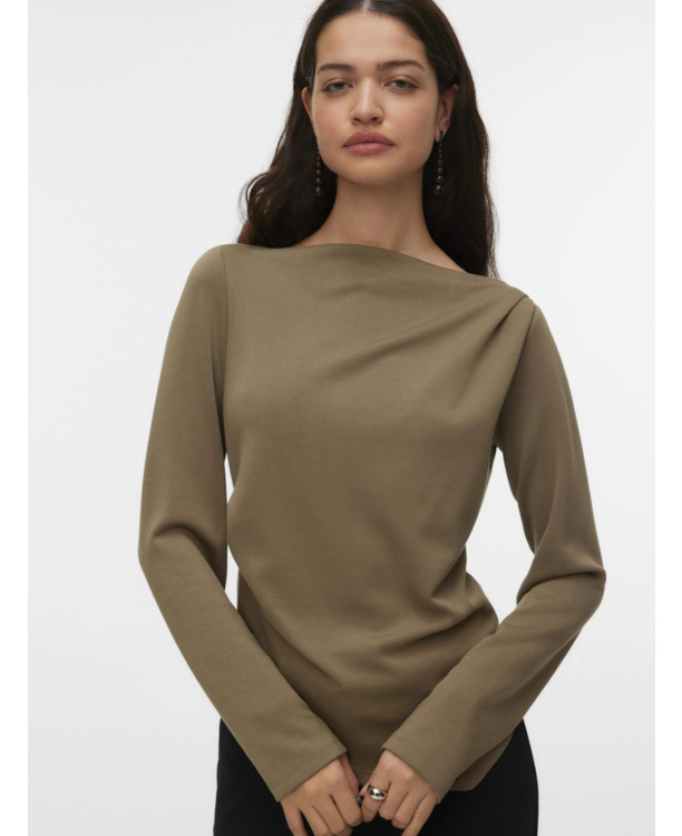 Regular Fit Boat Neck Long Sleeves (L/S)