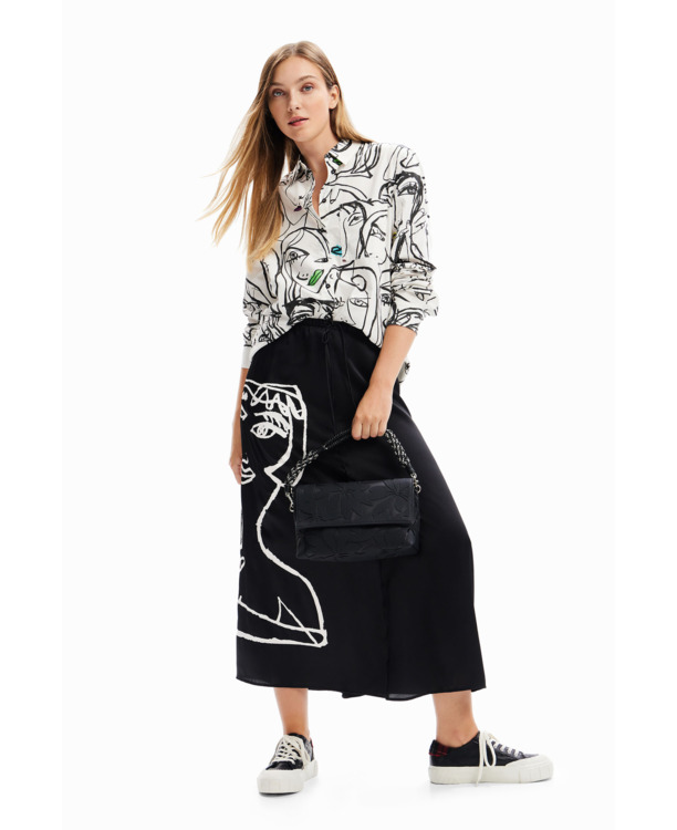 VERONA SHIRT MET LANGE MOUWEN