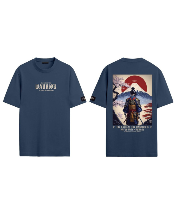 Oversized pasvorm ronde hals korte mouwen (K/M) Heren