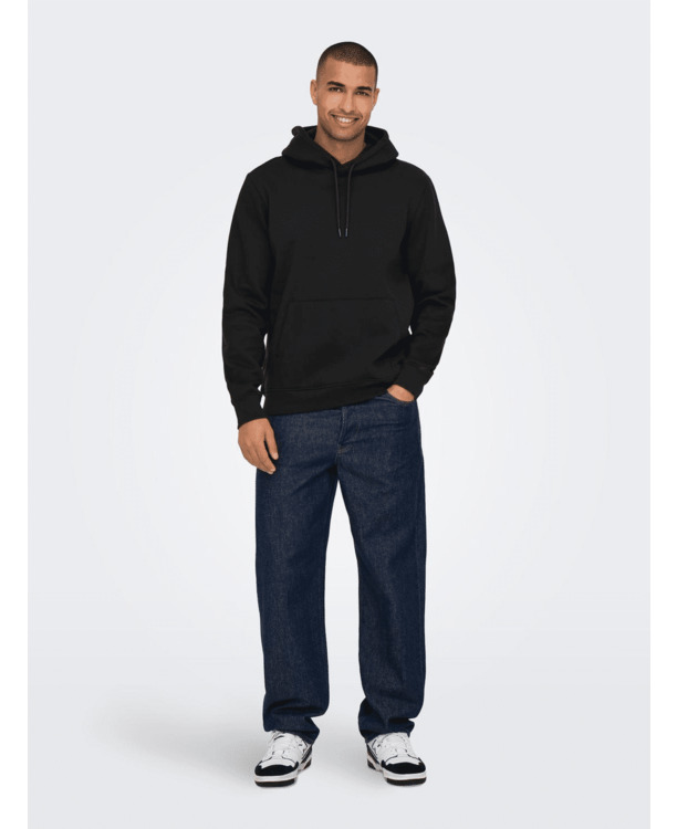 Regular Fit Hoodie Lange Mouwen (L/M) Heren