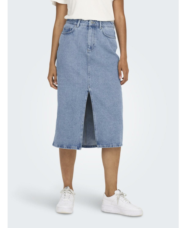 ONLBIANCA MIDI SKIRT DNM REA NOOS