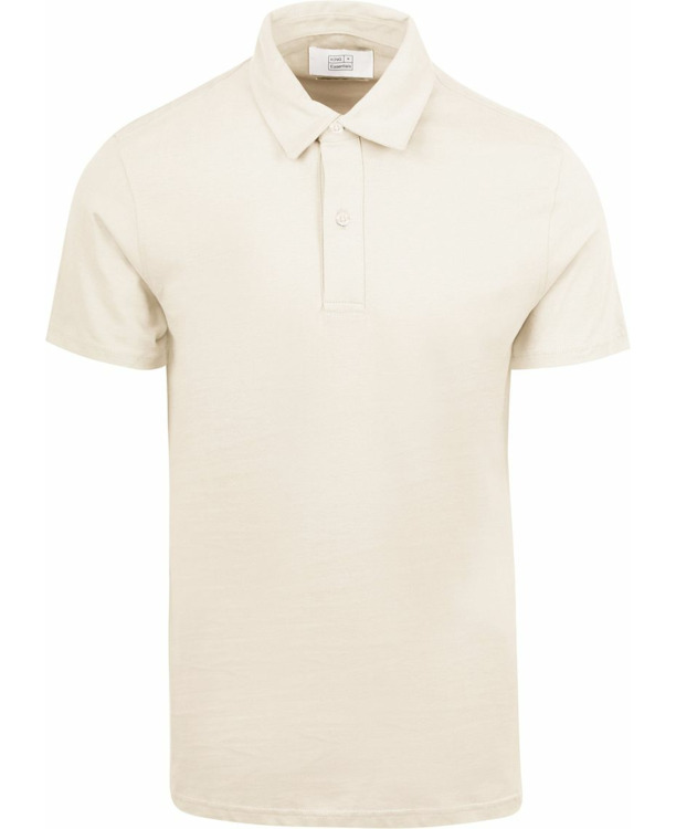 King Essentials The James Poloshirt Ecru