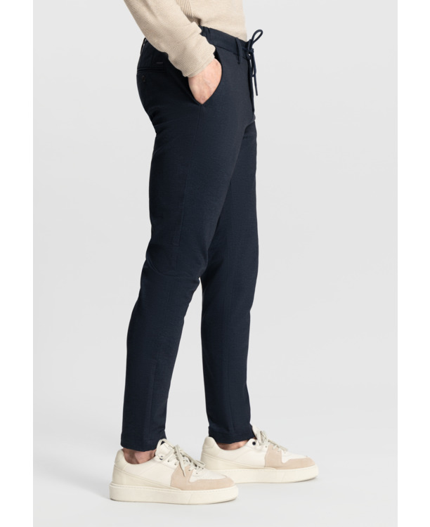 Dstrezzed Heren Mini Patroon Tapered Jogger Sweatpants