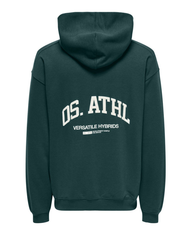 Relaxed Fit Hoodie Lange Mouwen (L/M) Heren