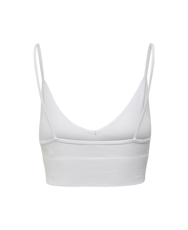 ONLVICKY RIB SEAMLESS VNECK TOP NOOS ACC