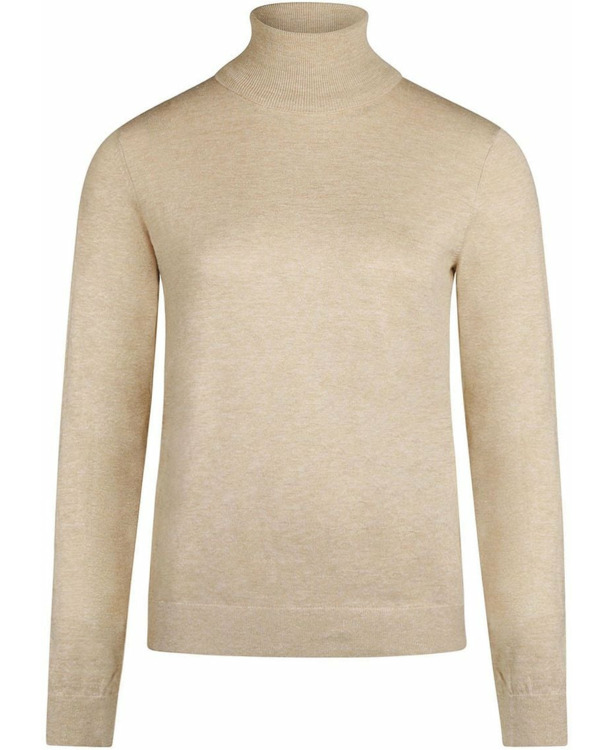 Steppin' Out Dames Coltrui Cotton Cashmere Beige