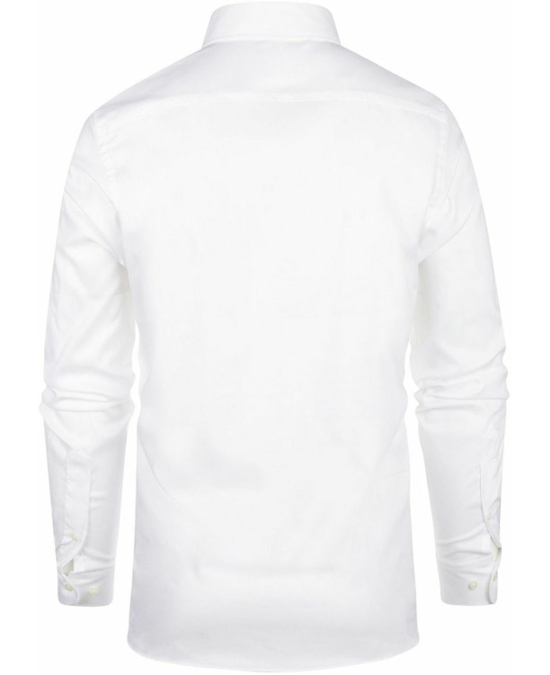 Steppin' Out Overhemd Slim-Fit Twill Wit