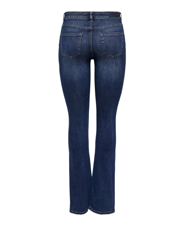 Flared Fit Jeans met uitlopende taille en uitlopende taille met zakken aan de voorkant