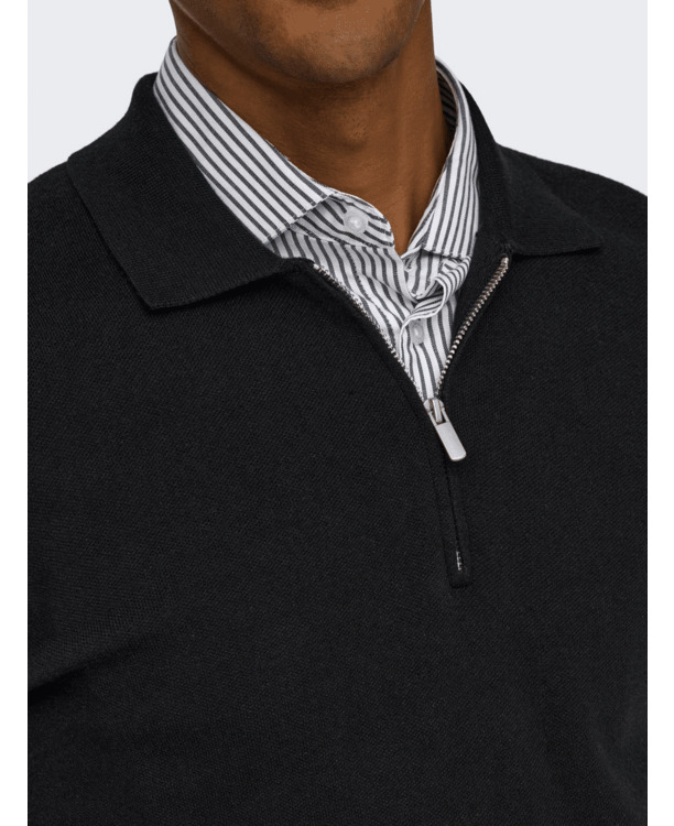 Polo met lange mouwen (L/S) met normale pasvorm Heren