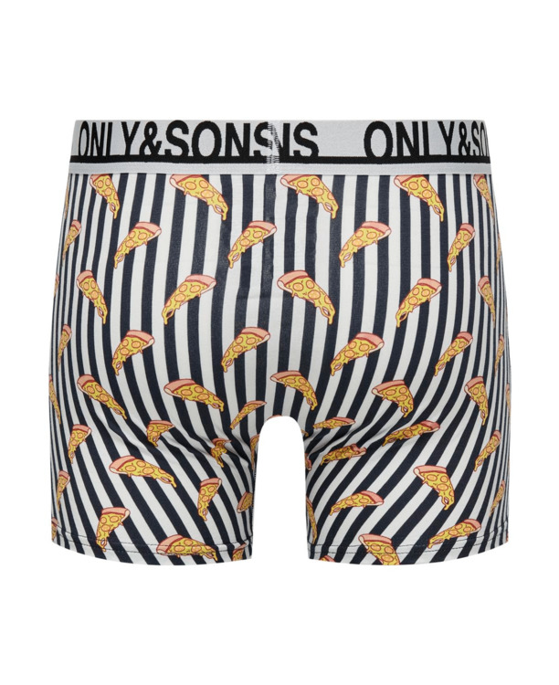 ONSFITZ PRINT WB BOLD STRIPE BOXER 1PACK Heren