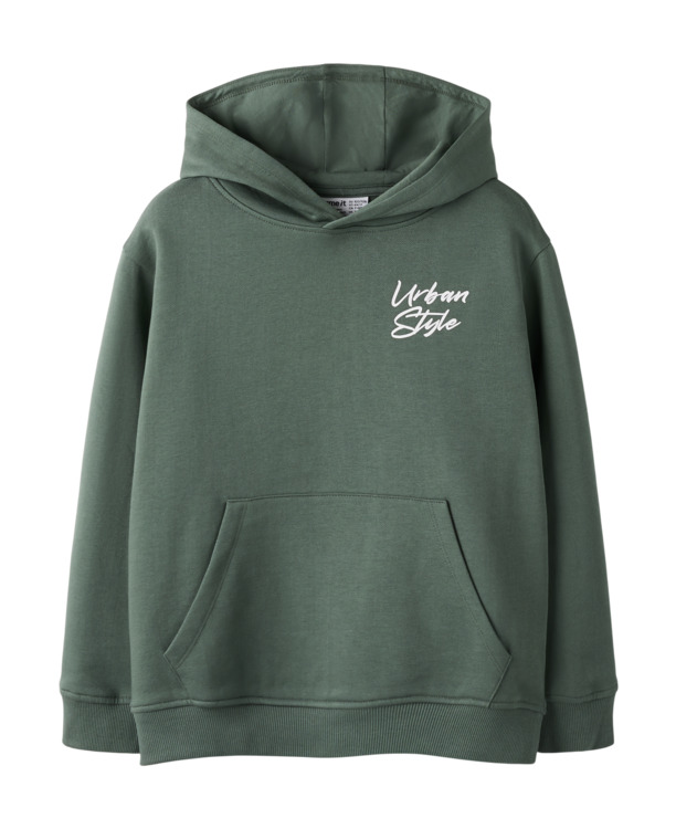 Regular Fit Hoodie Lange Mouwen (L/M) Heren
