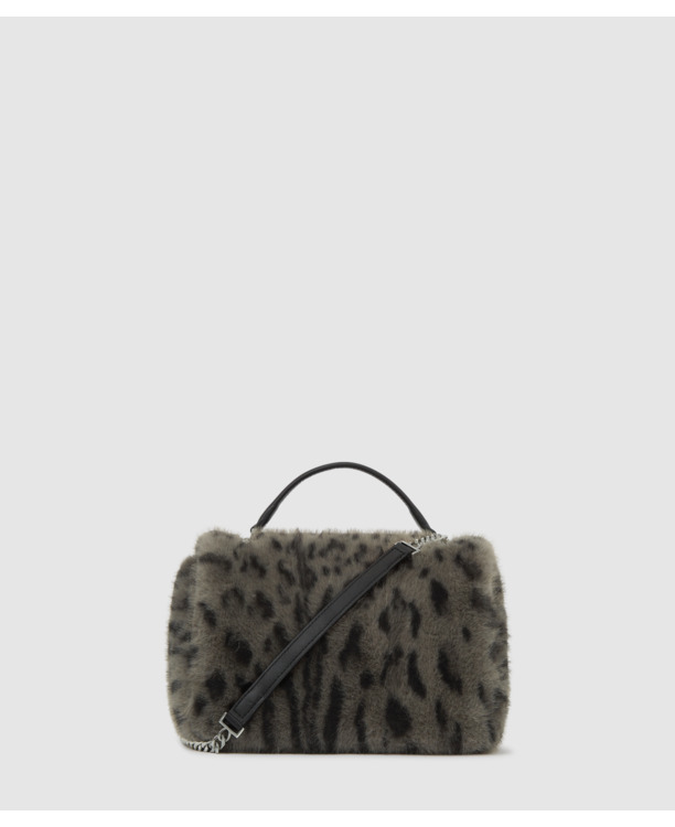 K/TEXTURED SIGN SHOULDER BAG