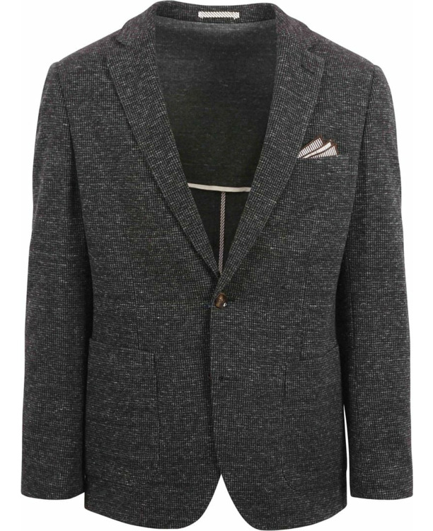Suitable Colbert Fame Pied de Poule Antraciet