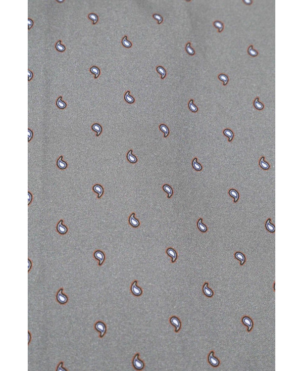 Suitable Overhemd Paisley Antraciet