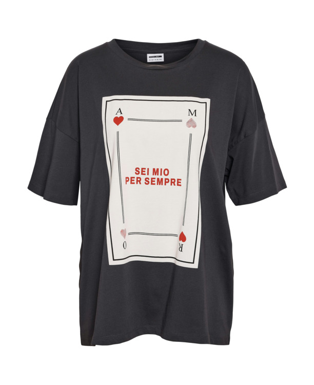 NMIDA S/S PLAYCARD T-SHIRT