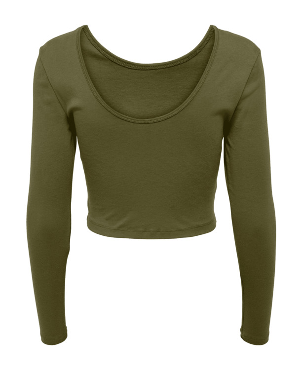 ONLKIKA L/S CROPPED TOP JRS