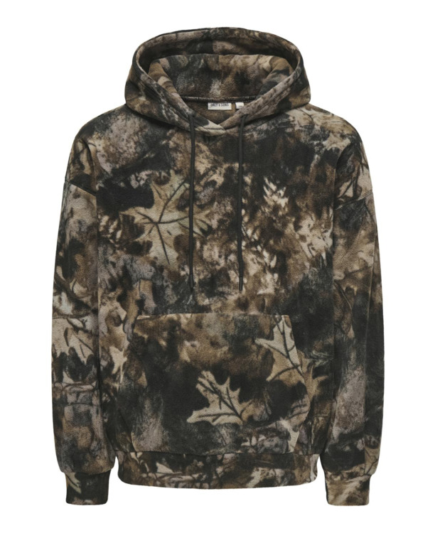 Oversize Fit Hoodie Lange Mouwen (L/M) Heren