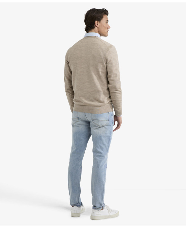 Klassiek vest 100% merino wol Heren