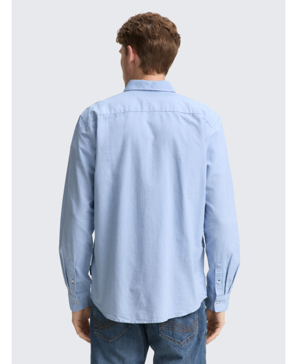 Regular fit katoenen Oxford overshirt