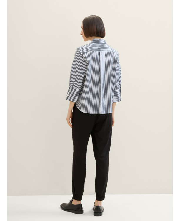 Losse cropped broek