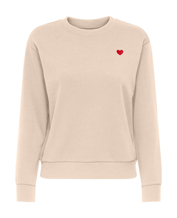 JDYPARIS L/S  EMB SWEAT JRS