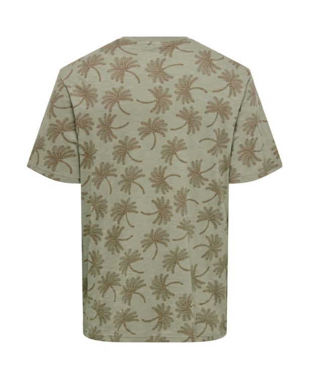 ONSMALDINI AOP REG. SS AOP TEE
