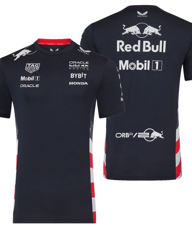 America Race Team T-Shirt 2024 - Heren - Red Bull Racing