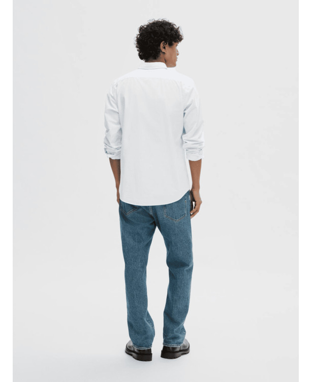 SLHSLIMRICK-POPLIN SHIRT LS NOOS