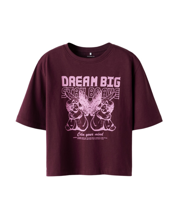 Normale pasvorm ronde hals korte mouwen (K/M) Meisjes