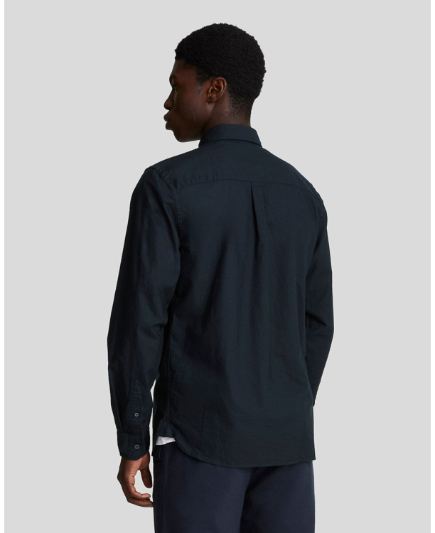 Tonal Eagle Plain Oxford Shirt