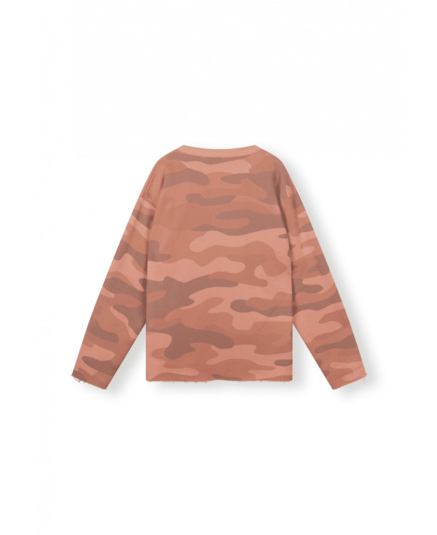 statement sweater camo