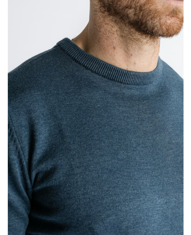 Men Knitwear Round Neck Basic