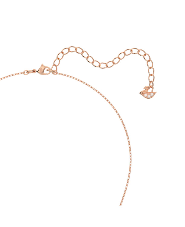 Idyllia E Florere Pendant Medium Rose Gold shiny Fancy Morganite White