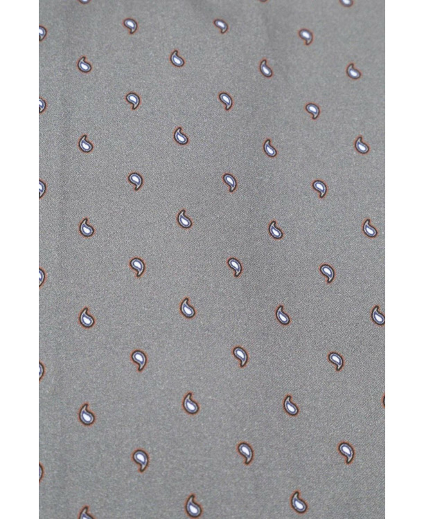 Suitable Overhemd Paisley Antraciet