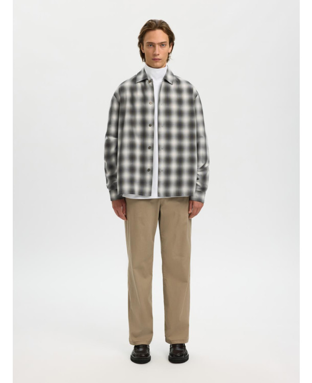 Relaxed Fit Shirt Collar Long Sleeves (L/S)