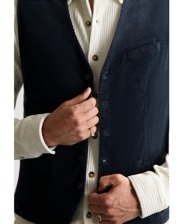 Dstrezzed Heren Rusty Gilet Bruin