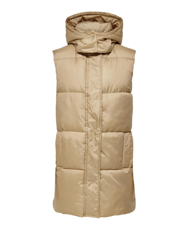 ONLY Dames Sleeveless hooded bodywarmer