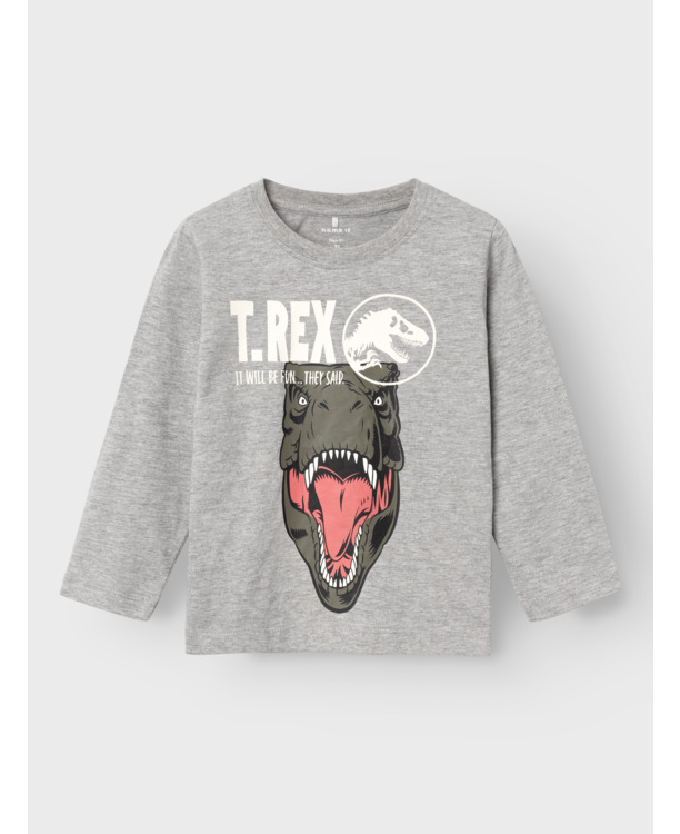 Normale pasvorm ronde hals lange mouwen (L/S) Heren