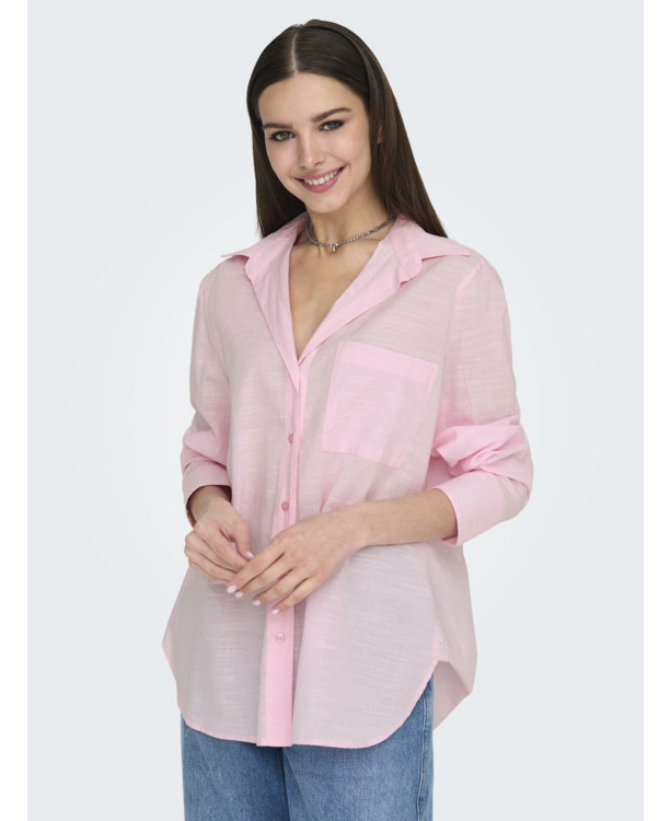 Regular Fit Shirt Collar Long Sleeves (L/S) Regular fit overhemd met manchetten met knopen en borstzak