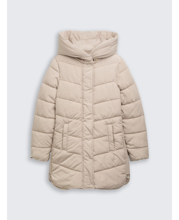 Pufferjas met capuchon