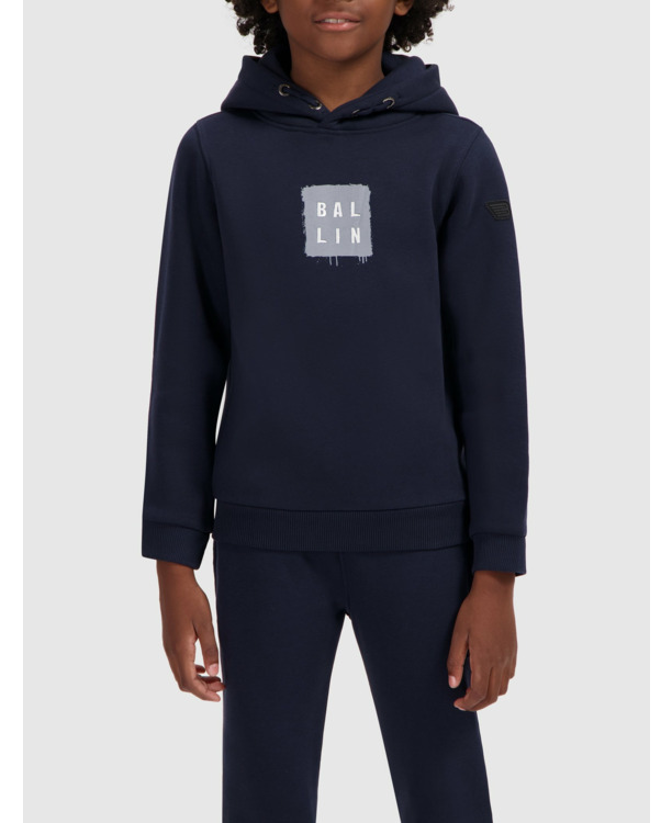 Junior Druppel Gestapeld Logo Hoodie